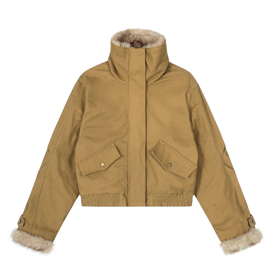 Collar Workwear Jacket for Women | Tajstylo
