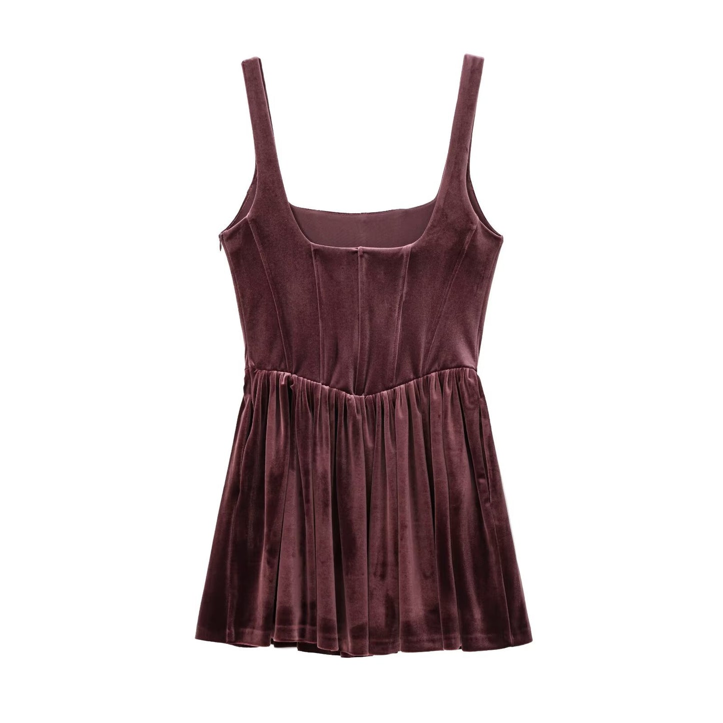 Velvet Corset Style Dress | Tajstylo