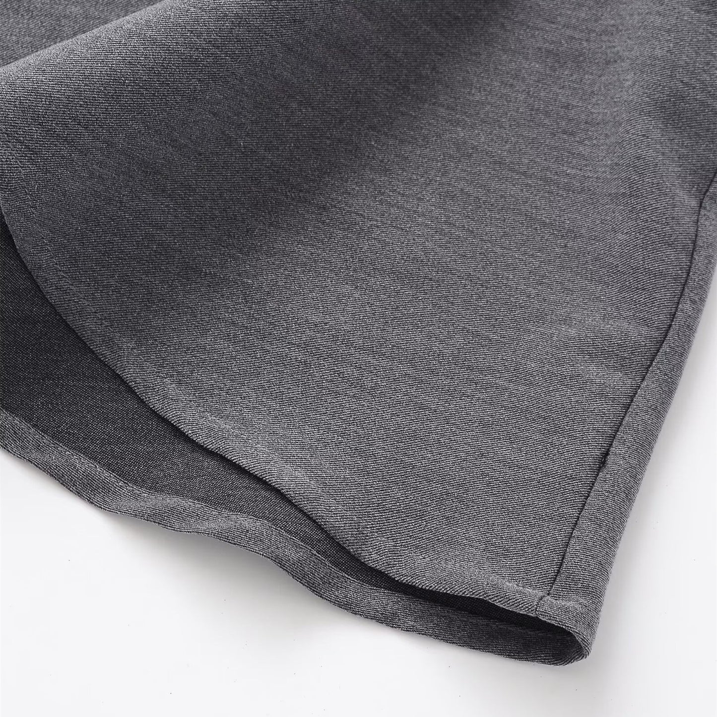 Gray Double Breasted Shoulder Pad Dress | Tajstylo
