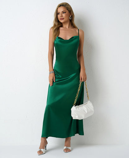 Pleated Sleeveless Dress | Tajstylo