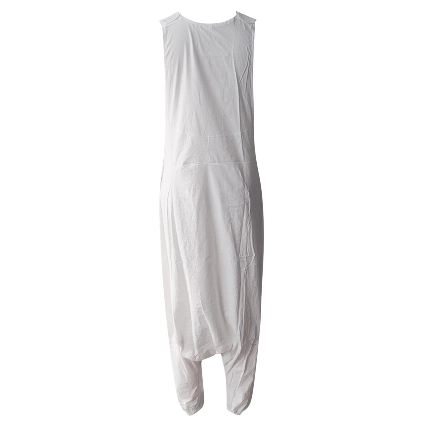 Wide Leg Harem Jumpsuit with Pockets | Tajstylo