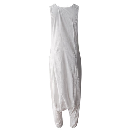 Wide Leg Harem Jumpsuit with Pockets | Tajstylo