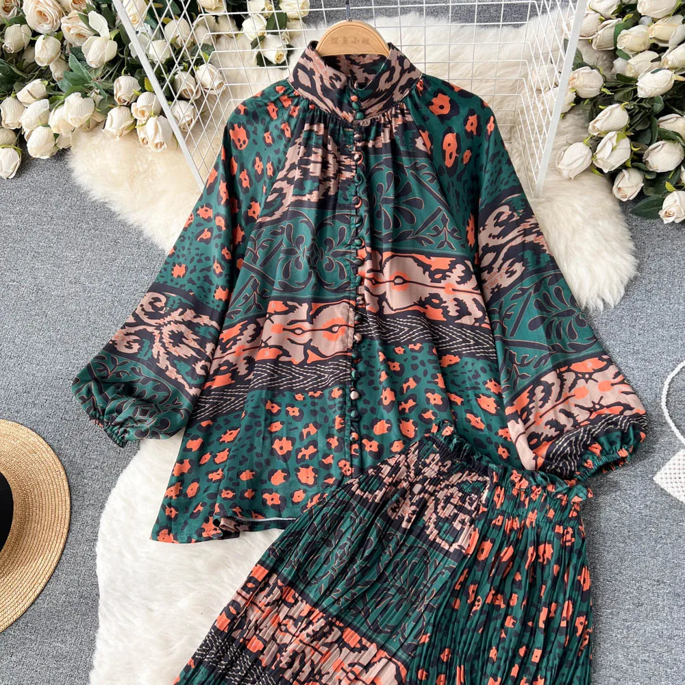 Chic Two Piece Set Top and Pants | Tajstylo