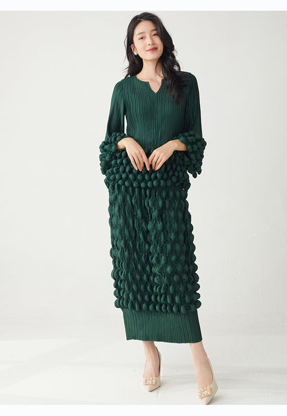 Elegant Two-Piece T-Shirt and Fitted Skirt Set | Tajstylo