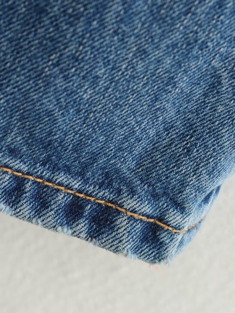 High Waist Wide Leg Denim Jeans | Tajstylo