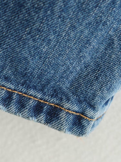 High Waist Wide Leg Denim Jeans | Tajstylo