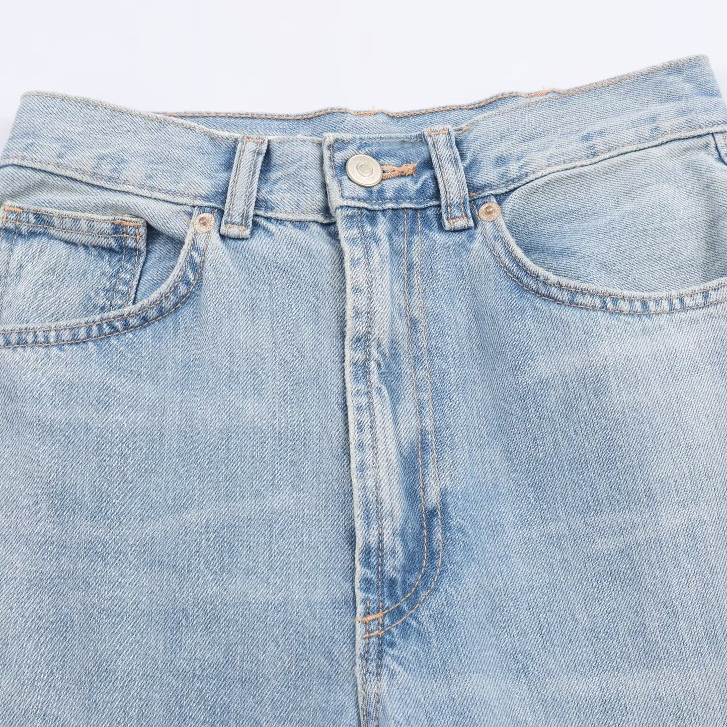 Street Style Wide Leg Jeans | Tajstylo