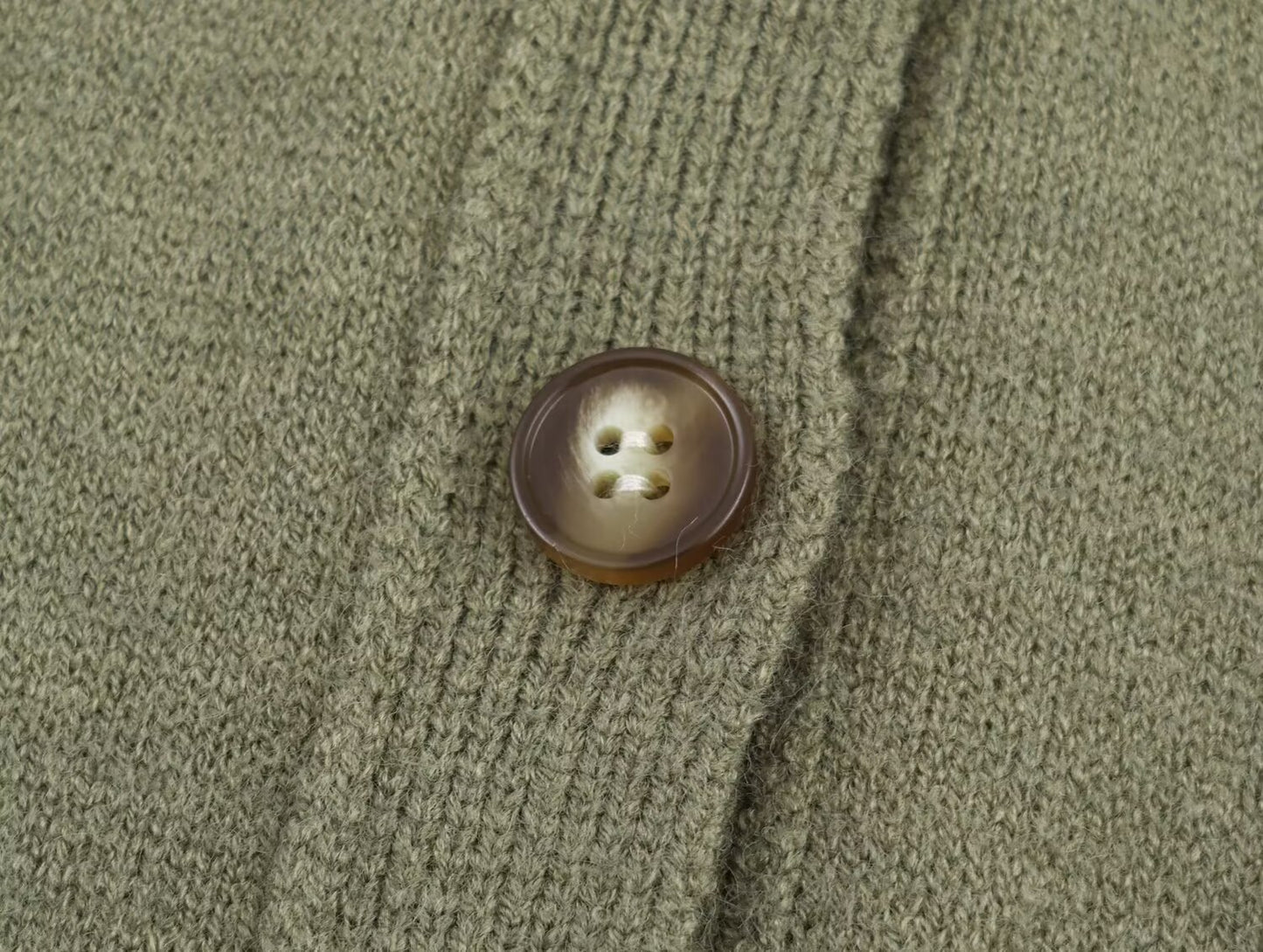 Round Neck Long Sleeved Knitted Cardigan Jacket | Tajstylo