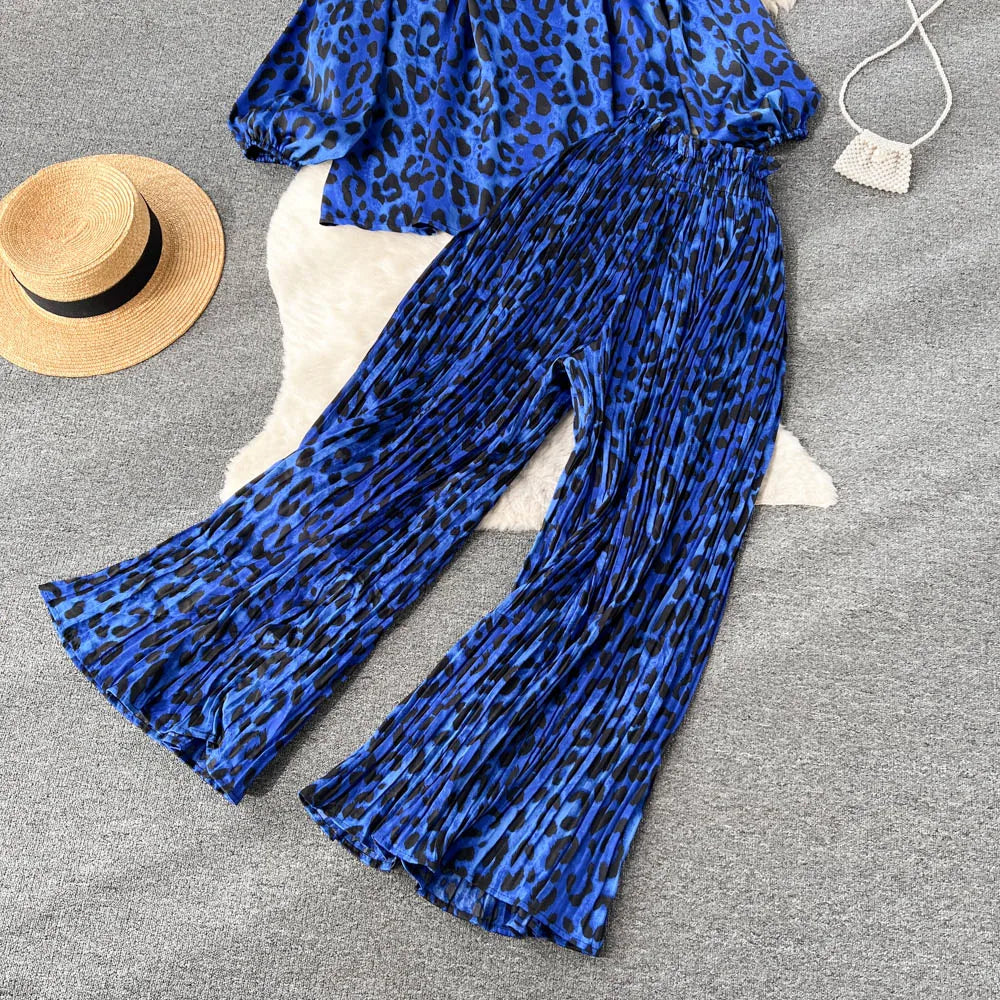 Chic Two Piece Set Top and Pants | Tajstylo