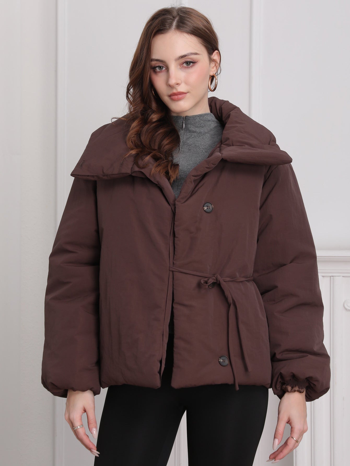 Elegant Loose Fit Jacket for Women | Tajstylo