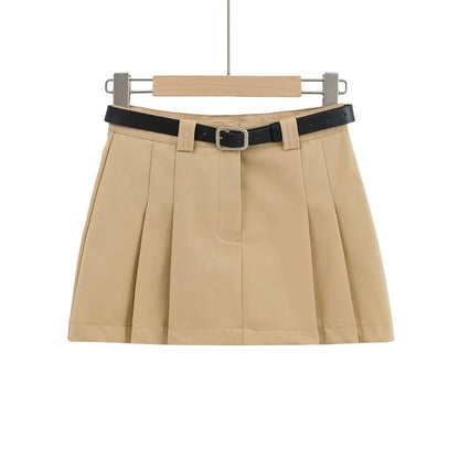 Pleated Short Skirt | Tajstylo