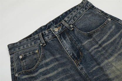 Whitewashed Loose Denim Pants | Tajstylo
