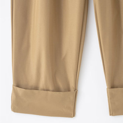 Versatile Pleated Casual Pants | Tajstylo