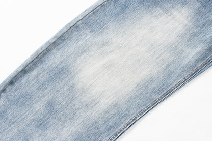 Vintage Bamboo Texture Loose Fit Jeans | Tajstylo