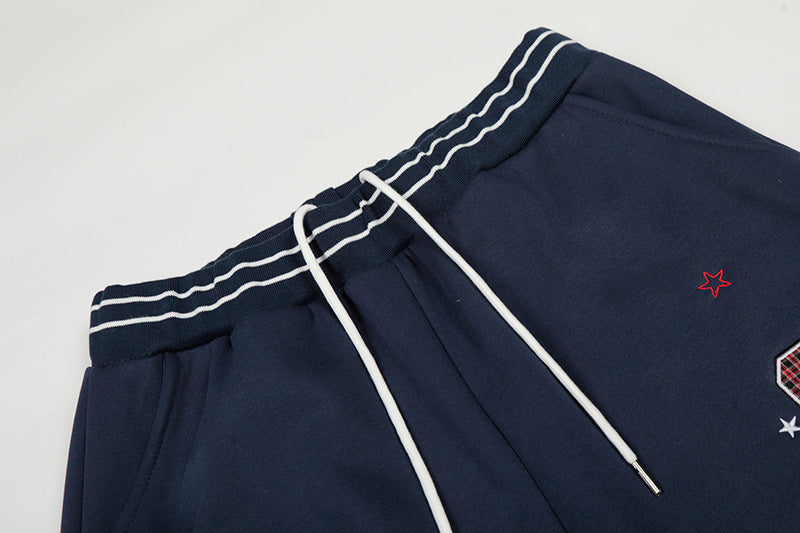 Pleated Fleece-Lined Wide Leg Sweatpants | Tajstylo