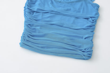 Wrinkled Camisole Vest | Tajstylo