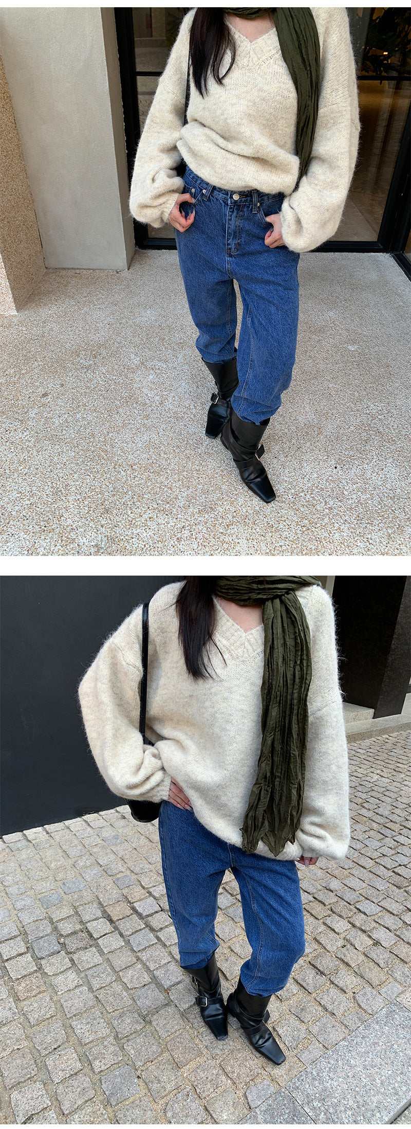 Vintage Casual Straight Leg Jeans | Tajstylo
