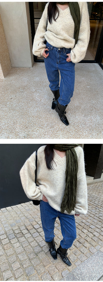 Vintage Casual Straight Leg Jeans | Tajstylo
