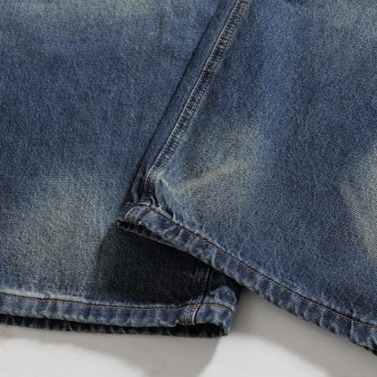 Woman wearing High-Waisted Classic Jeans in a casual setting