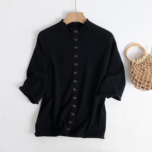 Elegant Knit Cardigan for Women | Tajstylo