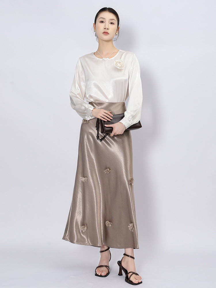 3D Floral Skirt for Women | Tajstylo