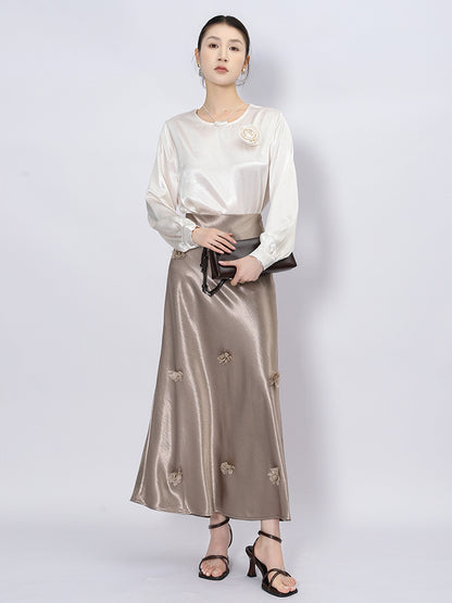 3D Floral Skirt for Women | Tajstylo