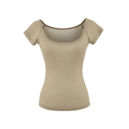 Square Collar Top for Women | Tajstylo