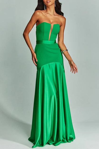 Sleeveless Long Dress for Women | Tajstylo