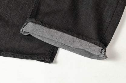 Women's Wide Leg Patchwork Jeans | Tajstylo