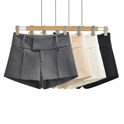 Low Waist Slimming A-Line Hip Hugging Shorts | Tajstylo