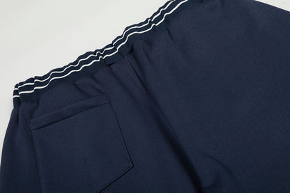 Pleated Fleece-Lined Wide Leg Sweatpants | Tajstylo