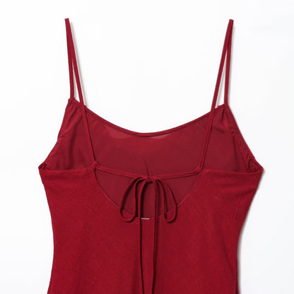 One Shoulder Sleeveless Midi Dress | Tajstylo
