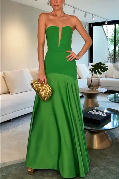 Sleeveless Long Dress for Women | Tajstylo