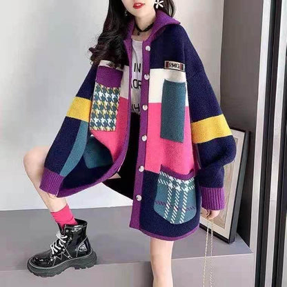 Fashion Knit Cardigan Sweater Coat | Tajstylo