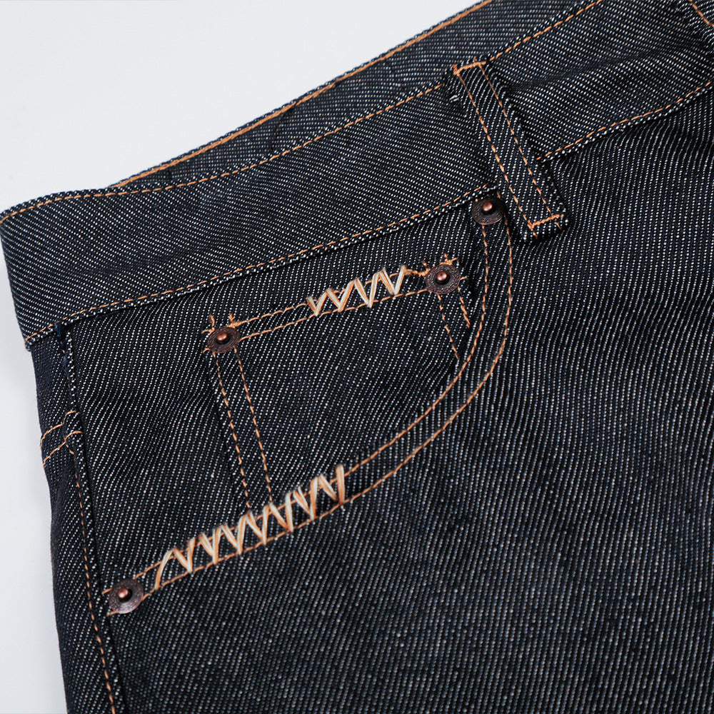 Woman wearing Micro Flared Denim Pants in a stylish setting