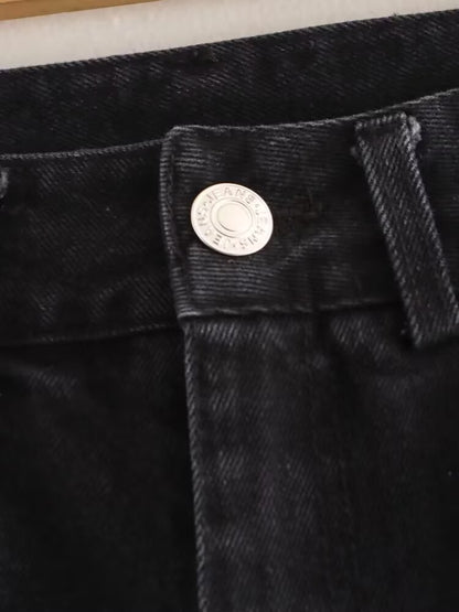 Casual Washed Denim Pants | Tajstylo
