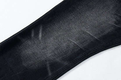 Distressed Cat Whisker Straight Leg Jeans | Tajstylo