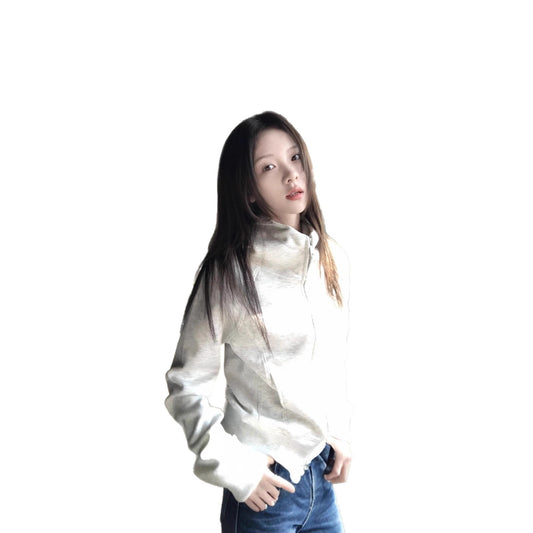 Woman wearing Hooded Sweatshirt for Women in a cozy outdoor setting