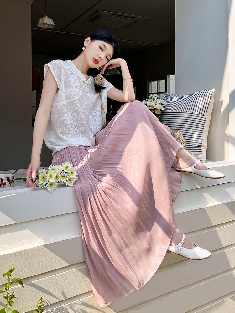Elegant A-Line Skirt for Women | Tajstylo