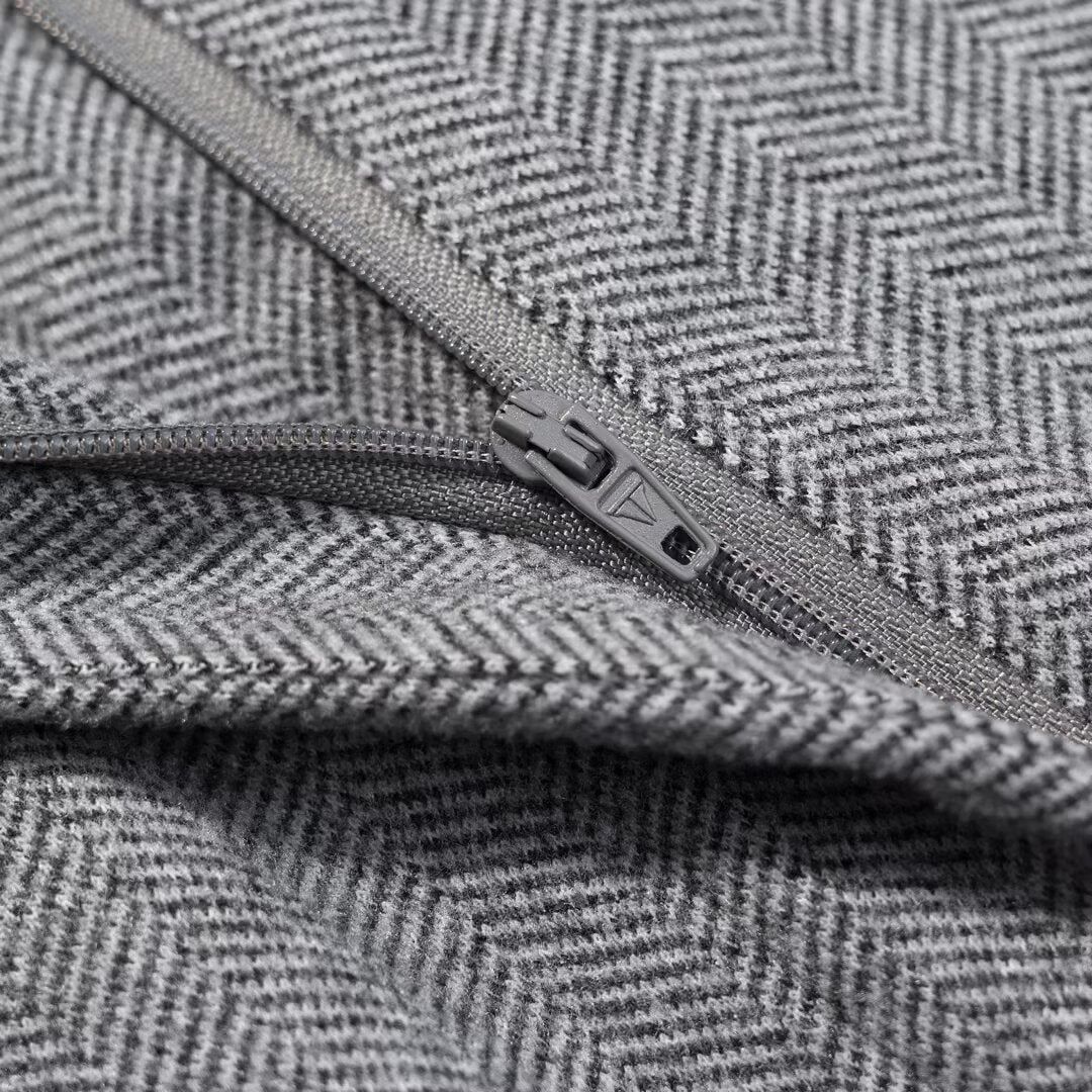 Herringbone A-Line Vest and Flared Leggings Set | Tajstylo