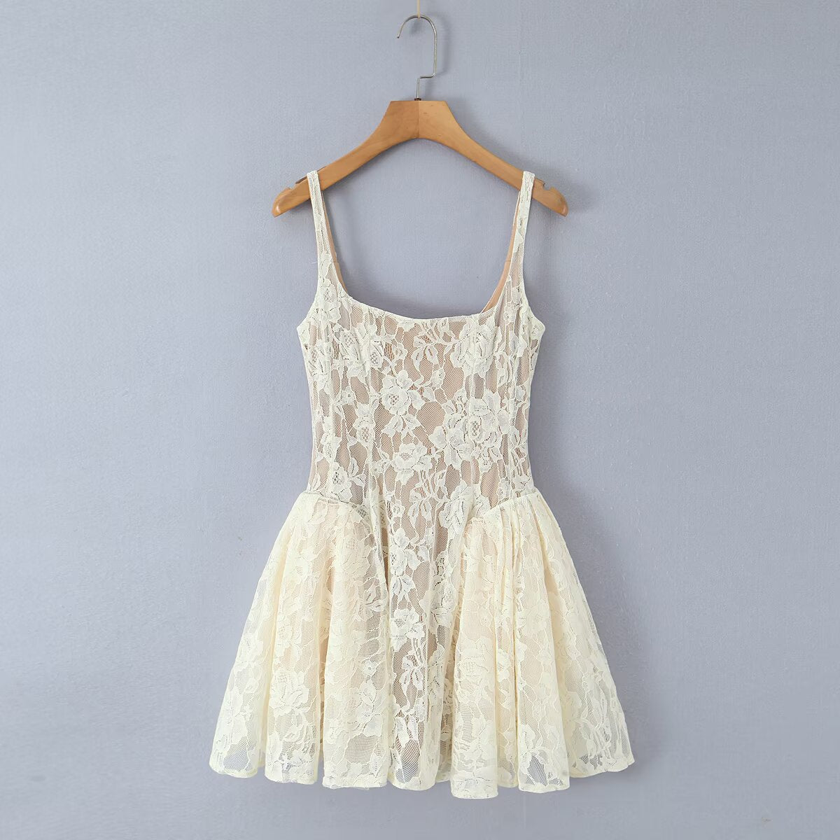 Light Luxury Lace Camisole Dress | Tajstylo