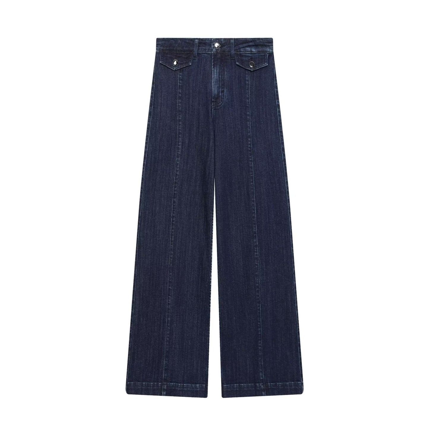 Classic High Waist Wide Leg Jeans | Tajstylo