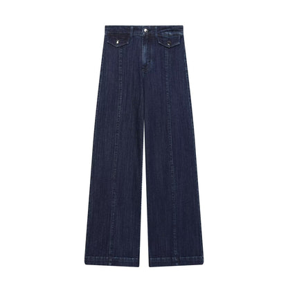 Classic High Waist Wide Leg Jeans | Tajstylo