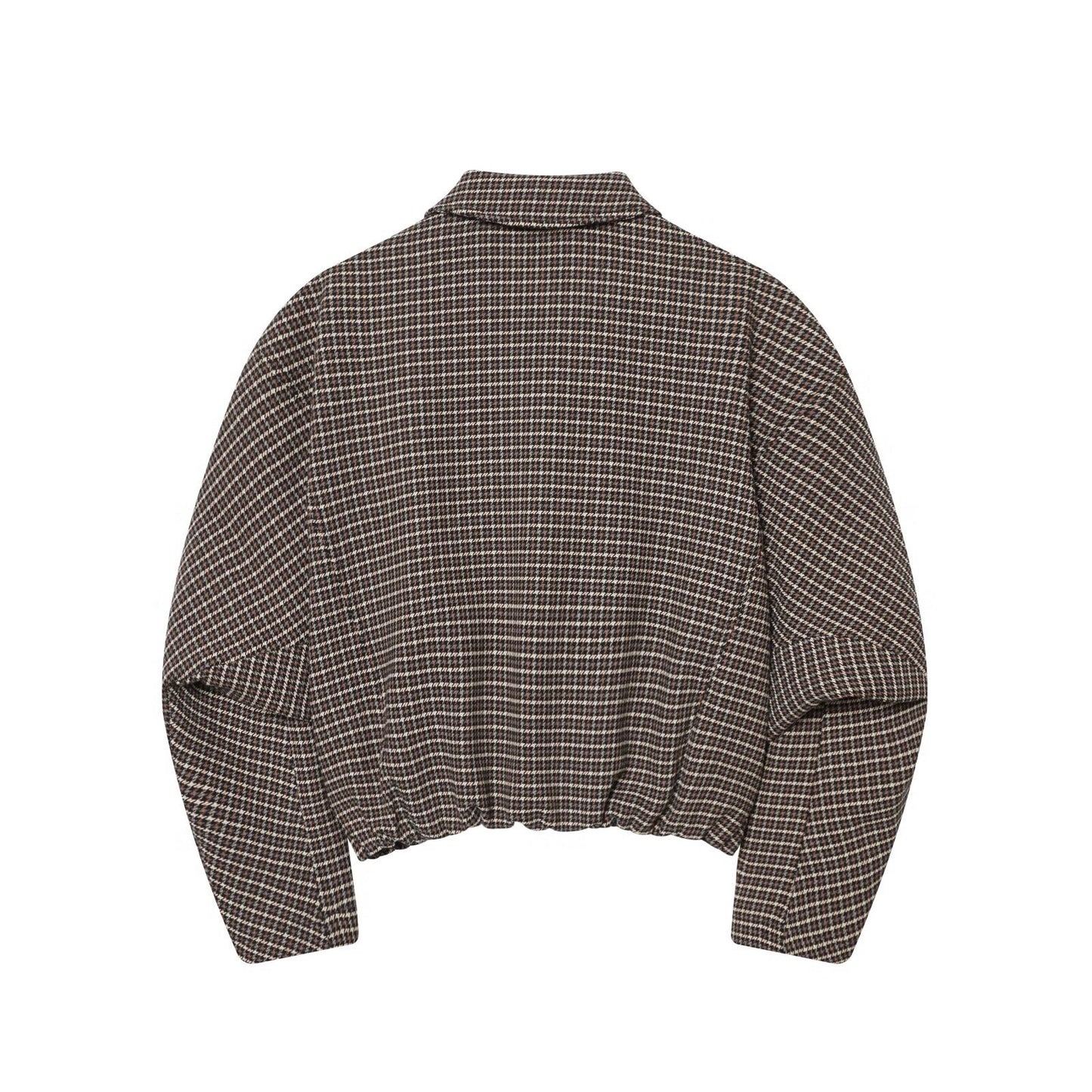 Houndstooth Jacket and Waistband Skirt Pants Set | Tajstylo