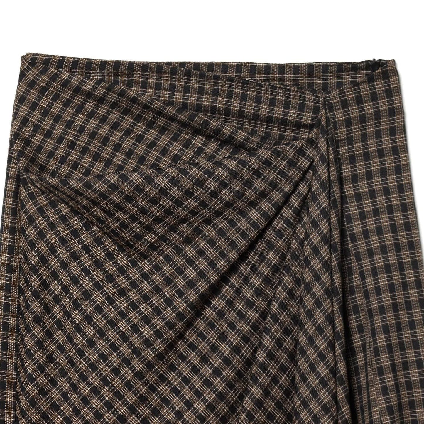 Elegant Plaid Midi Skirt | Tajstylo