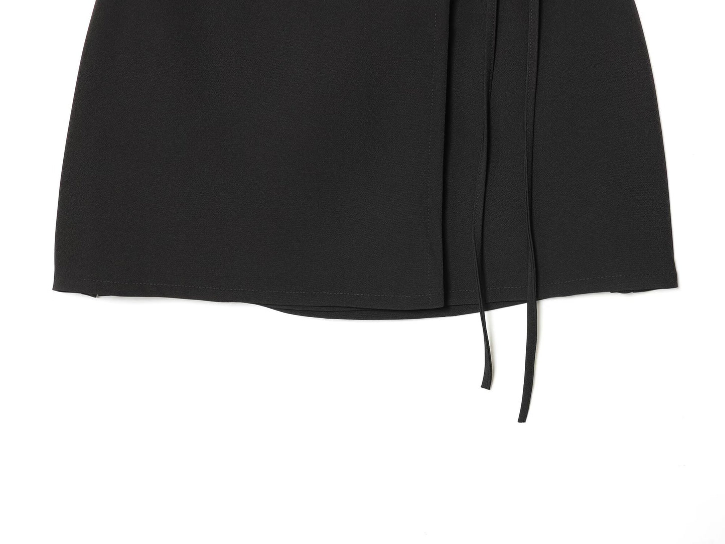 Fitted Suit Dress Wrap Waist A-Line Mini Skirt | Tajstylo