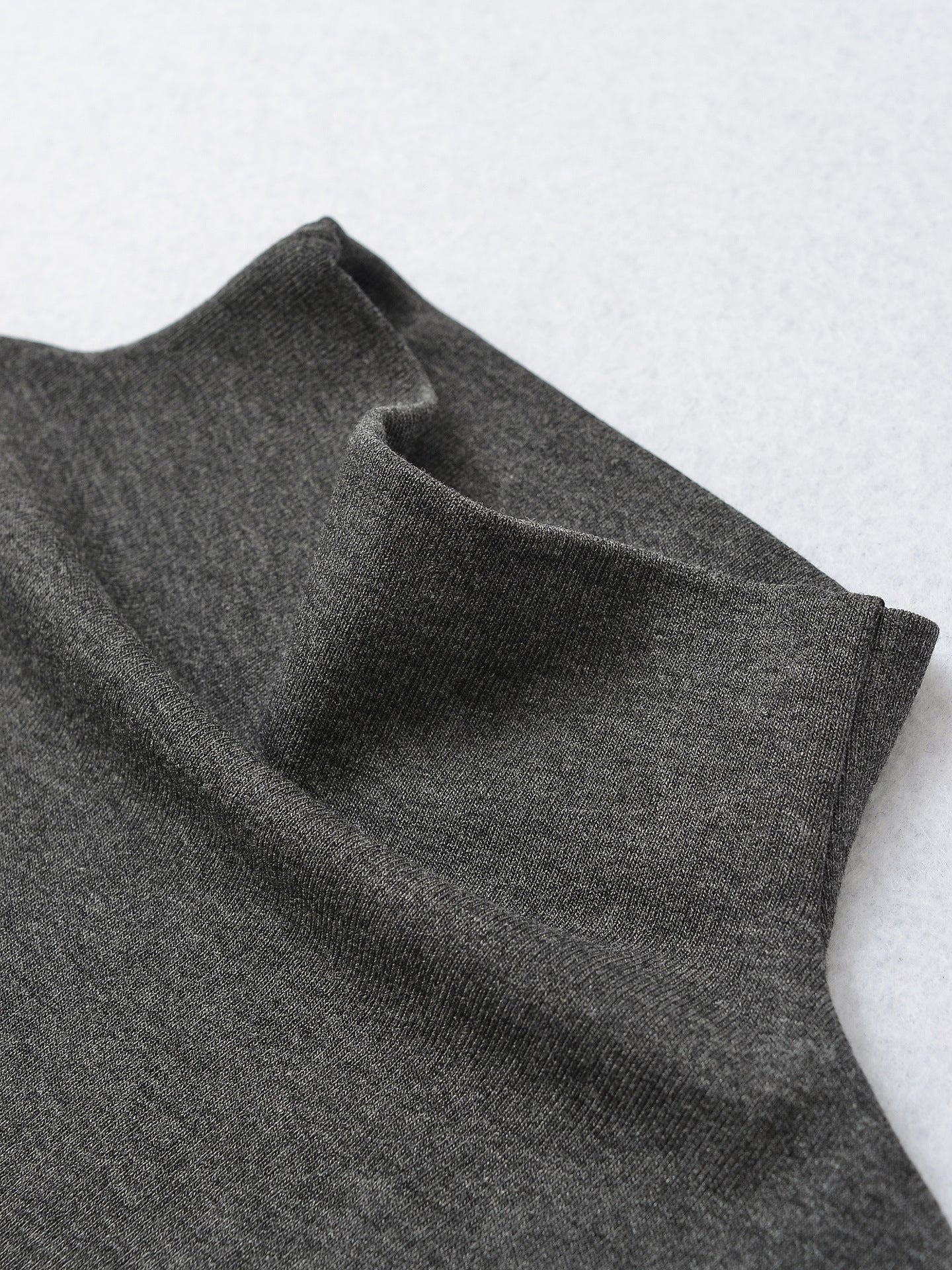 Color Block High-Neck Slim Fit Long Sleeve Top | Tajstylo