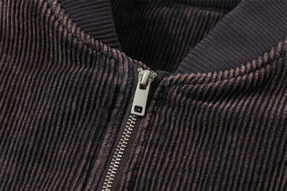 Fake Corduroy Short Jacket | Tajstylo