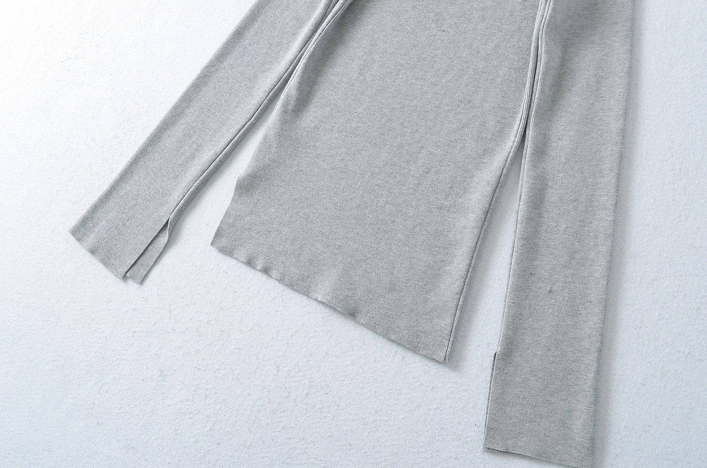 One Shoulder Slit Slanted Hem Top | Tajstylo