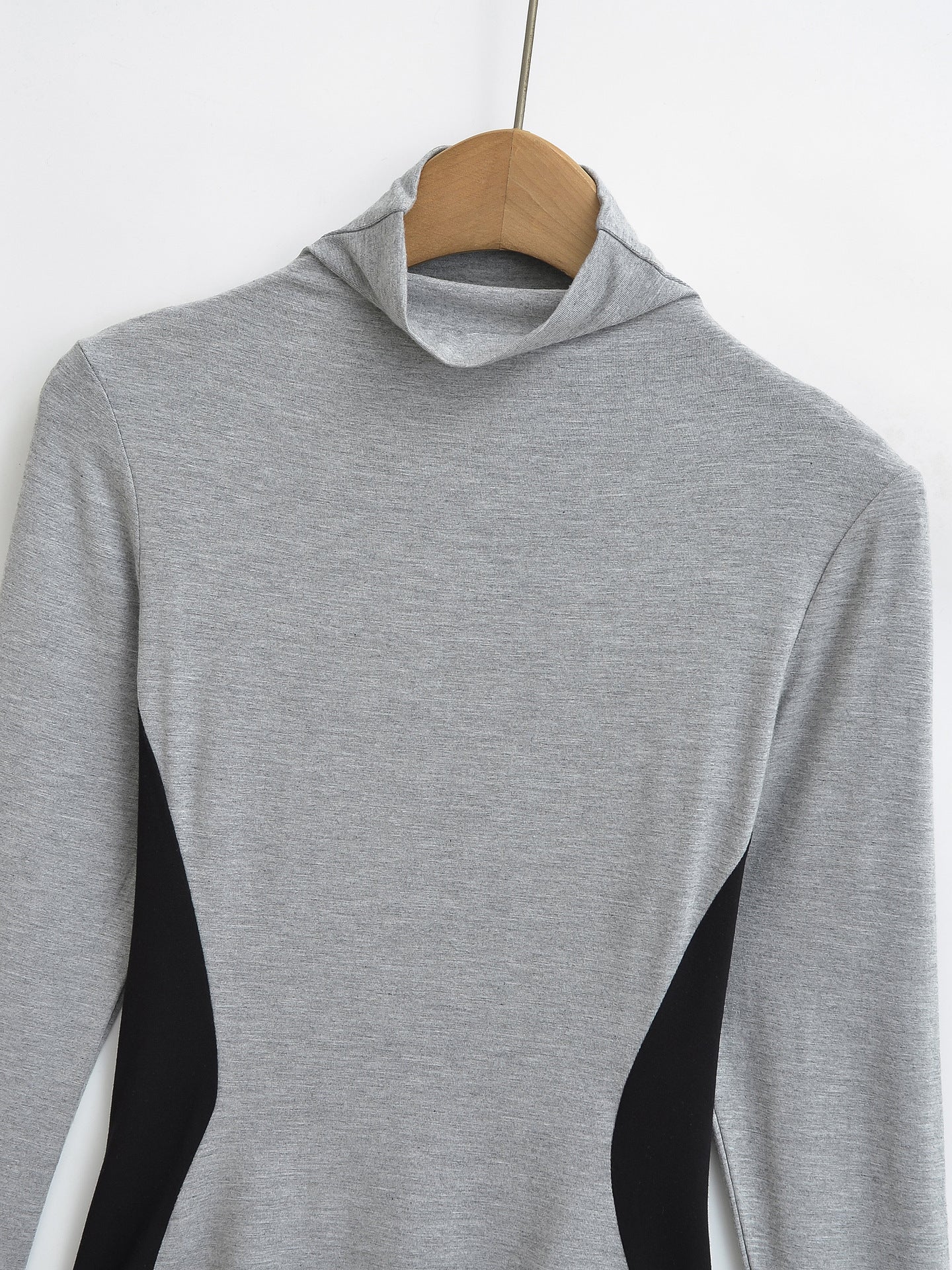 Elastic Waist Slimming Long Sleeve Top | Tajstylo